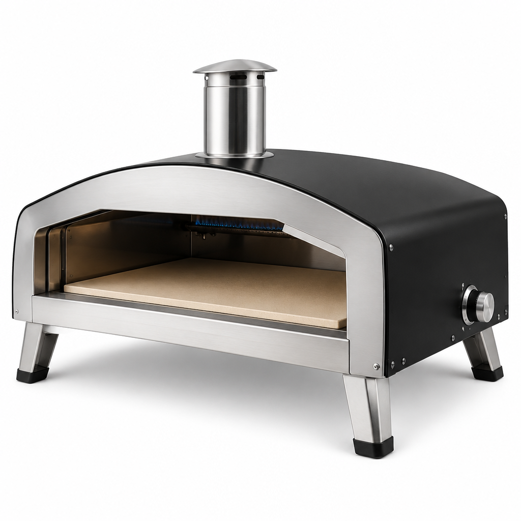 Gas pizza oven