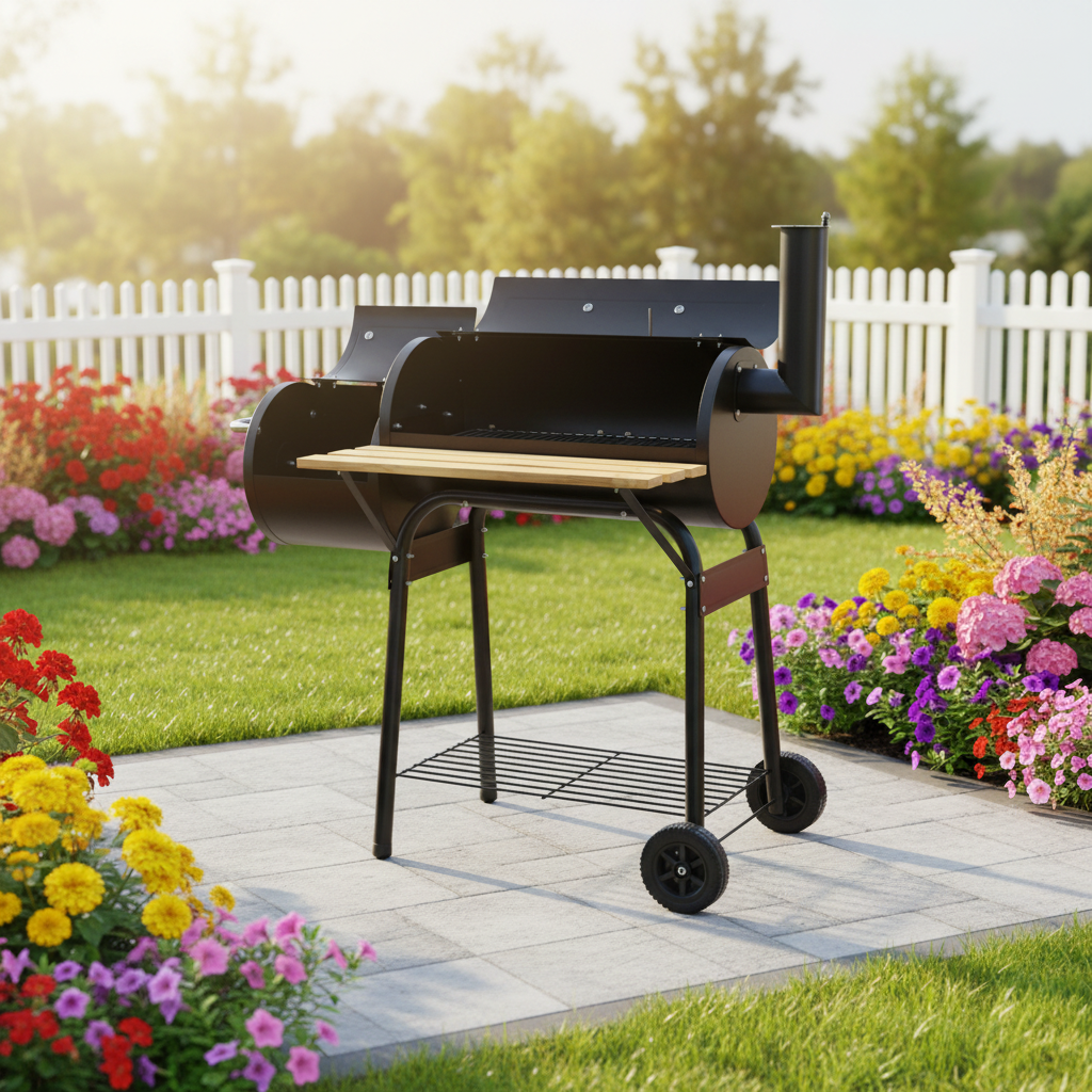 Vita Forno Il Fumo Charcoal Grill and Smoker view 2