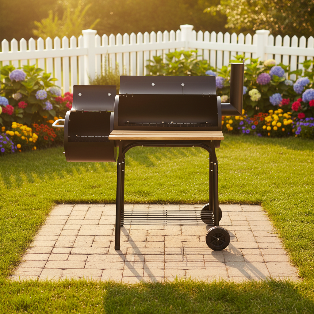 Vita Forno Il Fumo Charcoal Grill and Smoker view 3