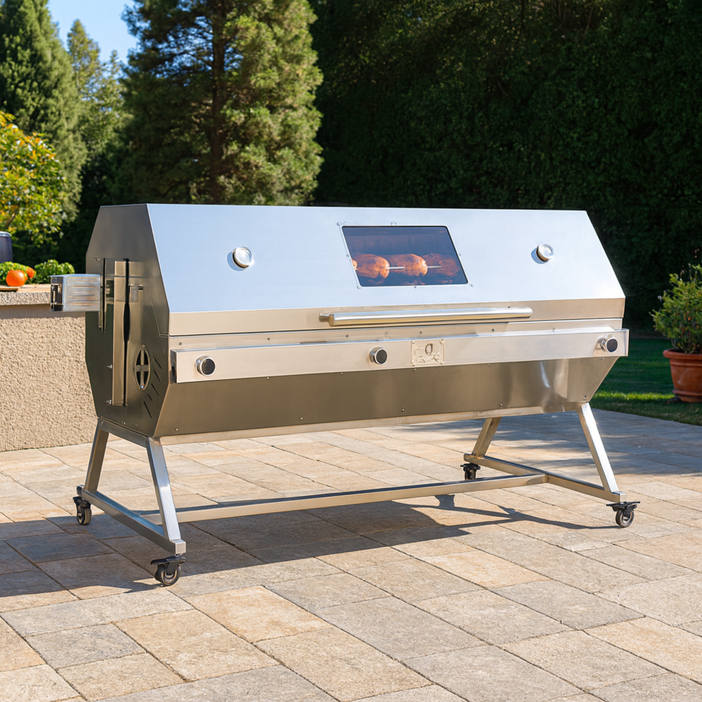 Vita Forno VesperoLuce Elite Argentine Grill with Side Brasero view 1