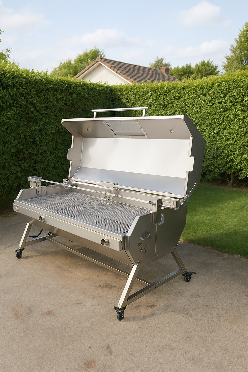Vita Forno VesperoLuce Elite Argentine Grill with Side Brasero view 2