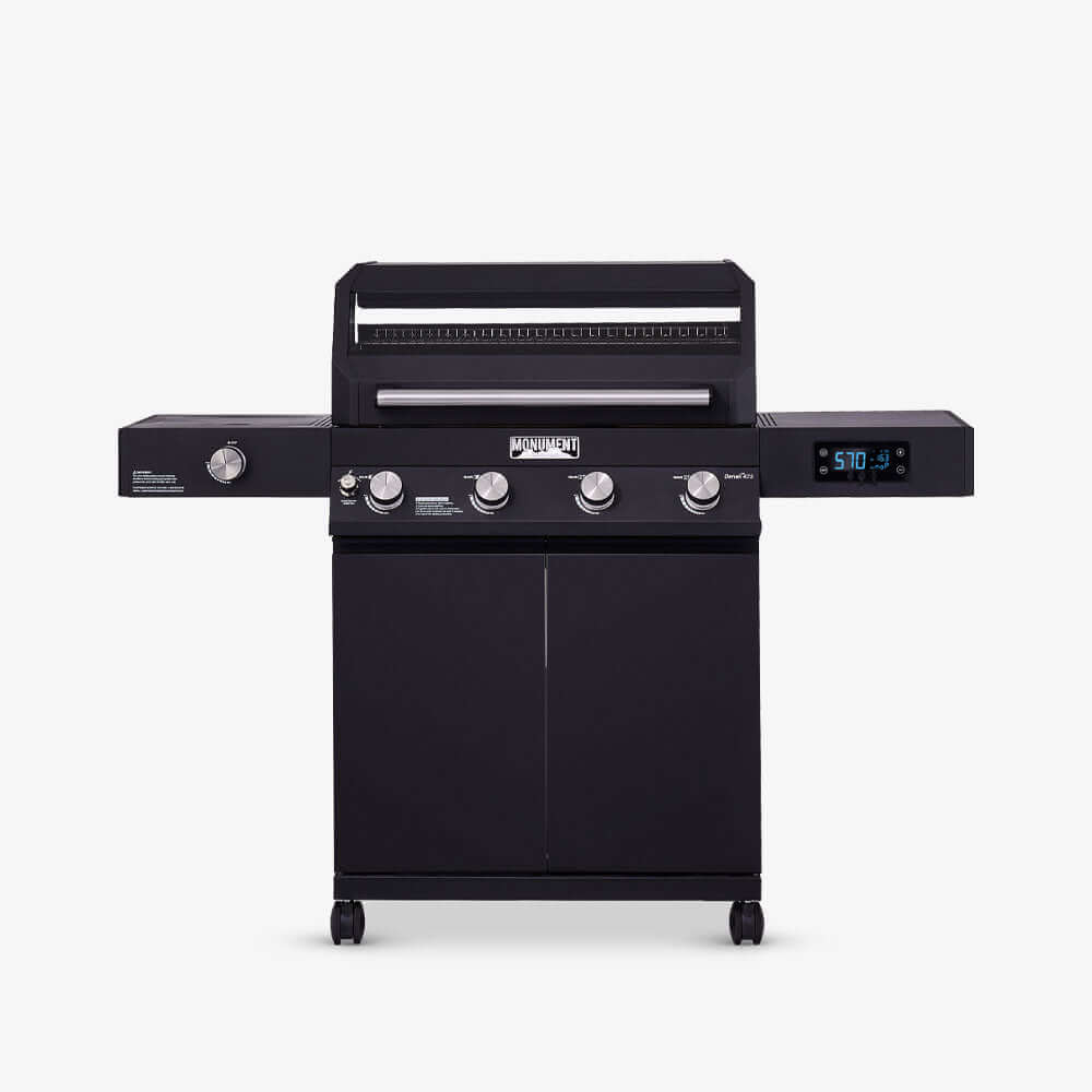 Monument Grills Denali 425 4-Burner Smart Black Propane Gas Grill view 1