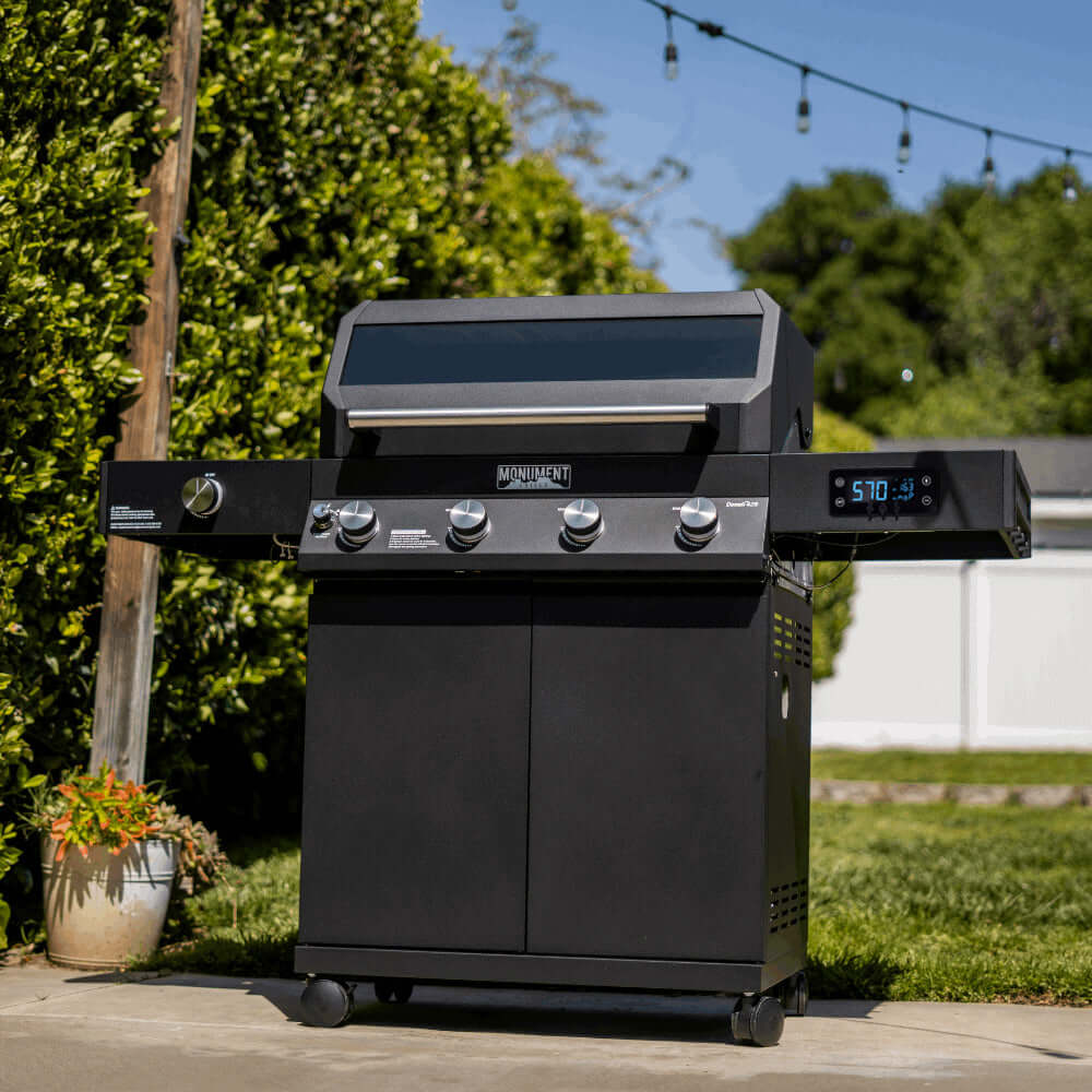 Monument Grills Denali 425 4-Burner Smart Black Propane Gas Grill view 2