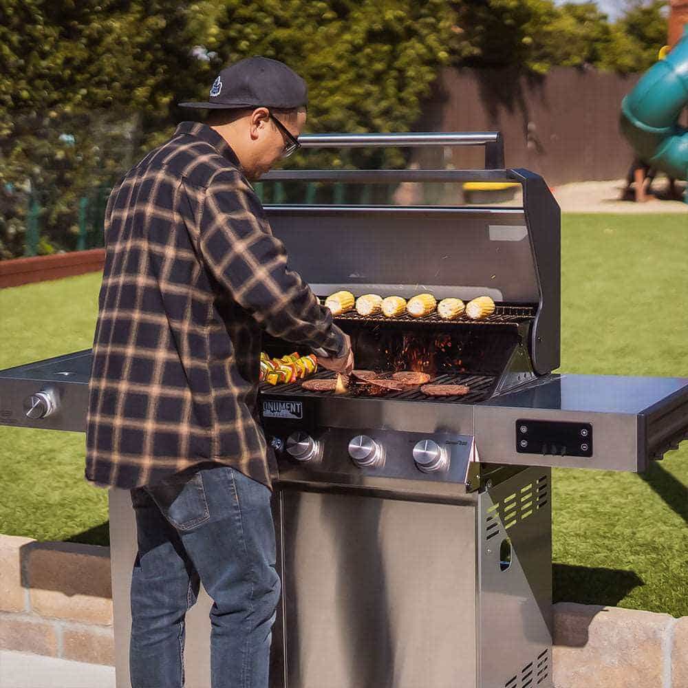 Monument Grills Denali 605 6-Burner Smart Stainless Natural Gas and Propane Grill view 2
