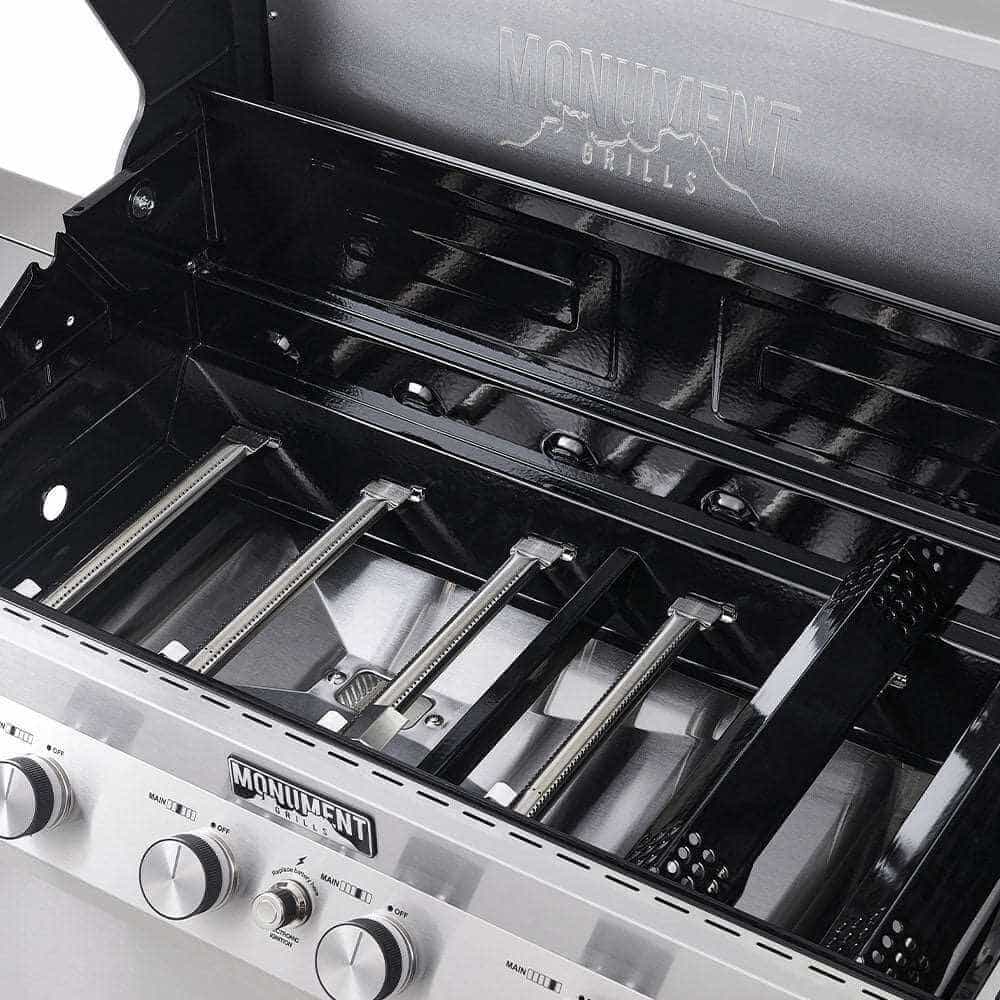 Monument Grills Denali 605 6-Burner Smart Stainless Natural Gas and Propane Grill view 7