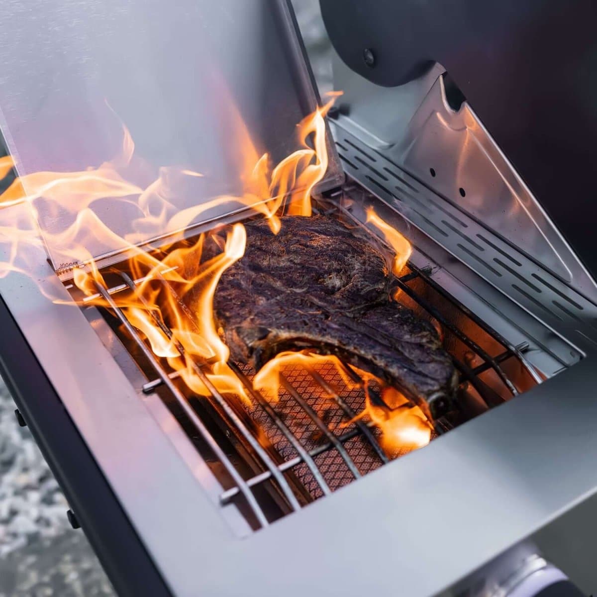 Monument Grills Denali 605Pro 6-Burner Smart Stainless Propane Gas Grill view 4