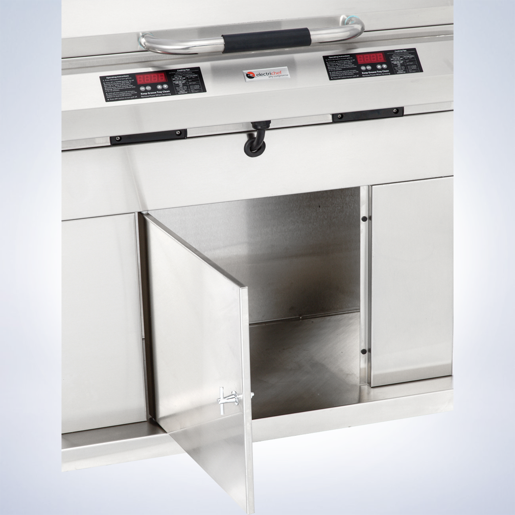 ElectriChef Ruby 32" Dual Closed-Base Electric Grill image 3