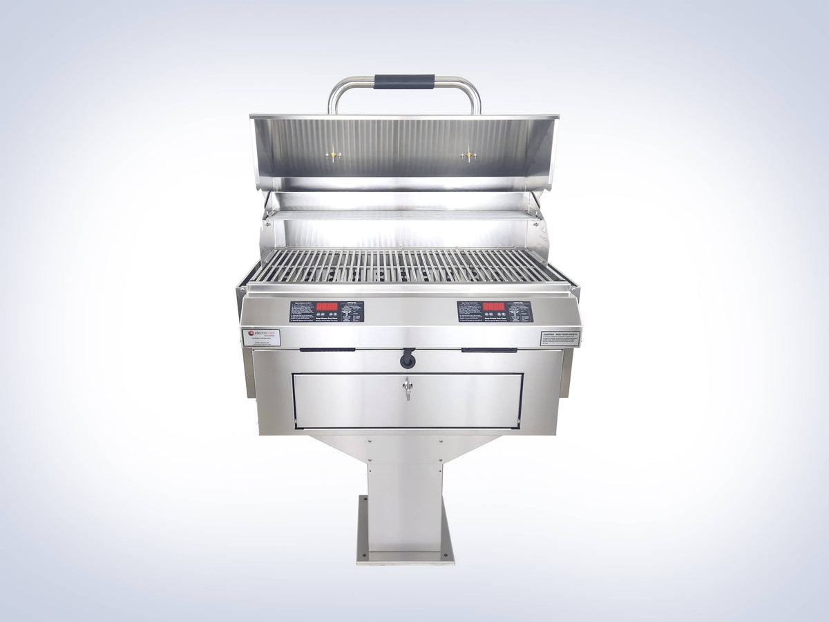 ElectriChef Ruby 32" Dual Pedestal-Base Electric Grill image 2
