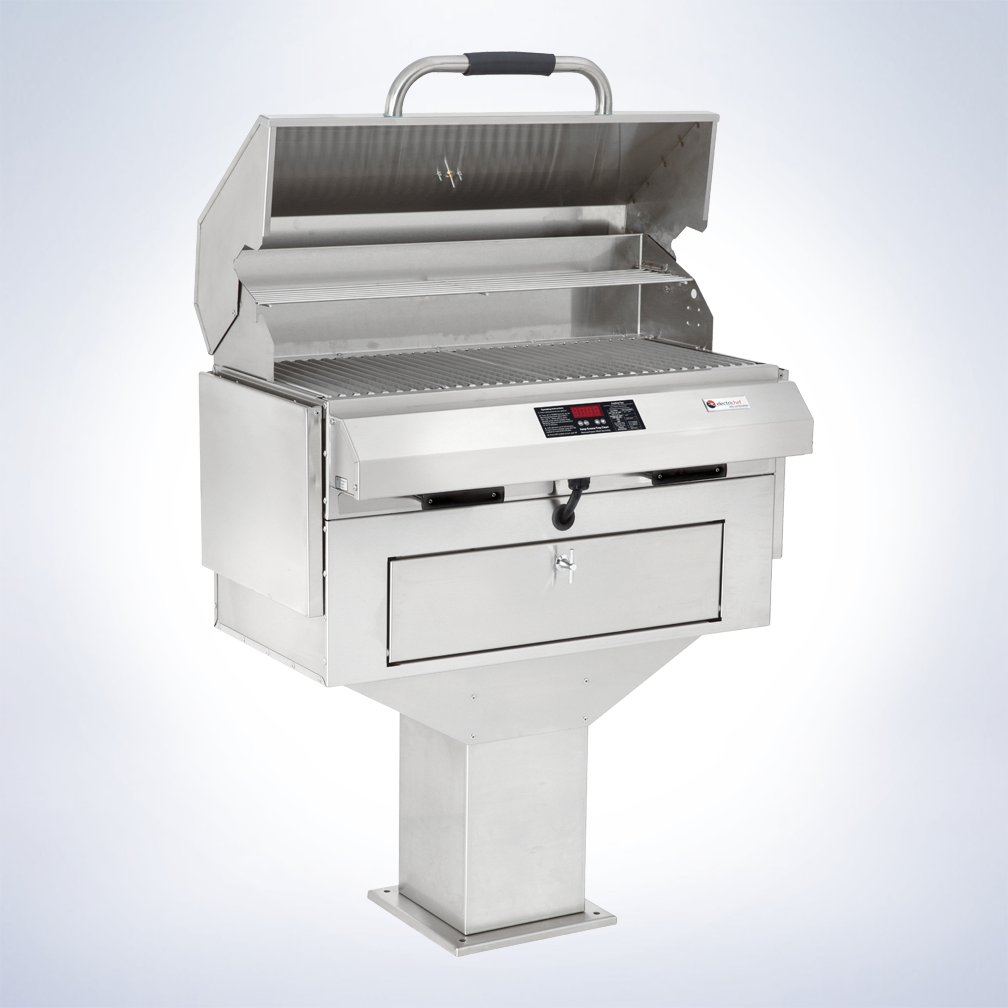 ElectriChef Ruby 32" Pedestal-Base Electric Grill image 3