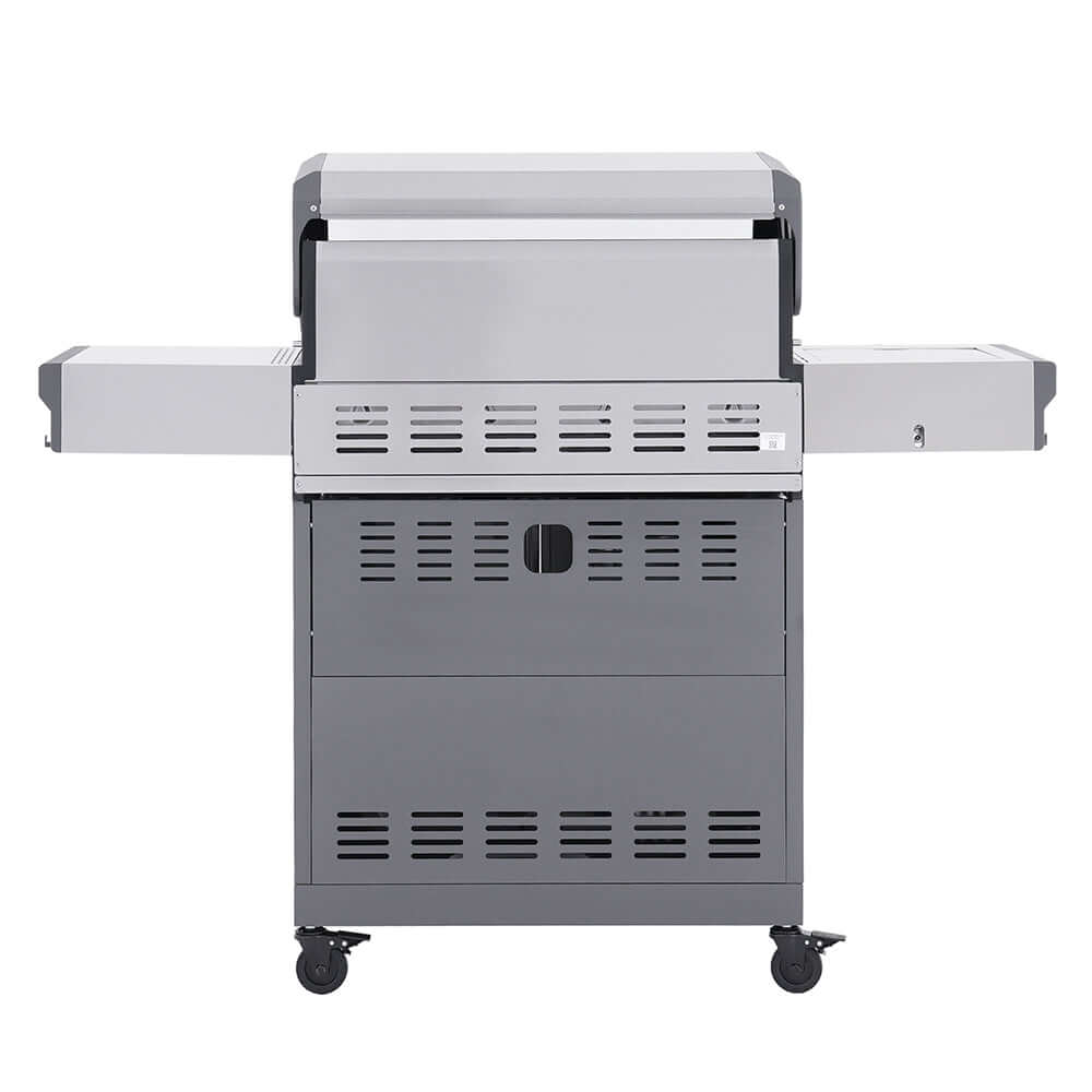 Monument Grills Eminence 405 Smart Stainless Propane Gas Grill with ClearView Lid view 5