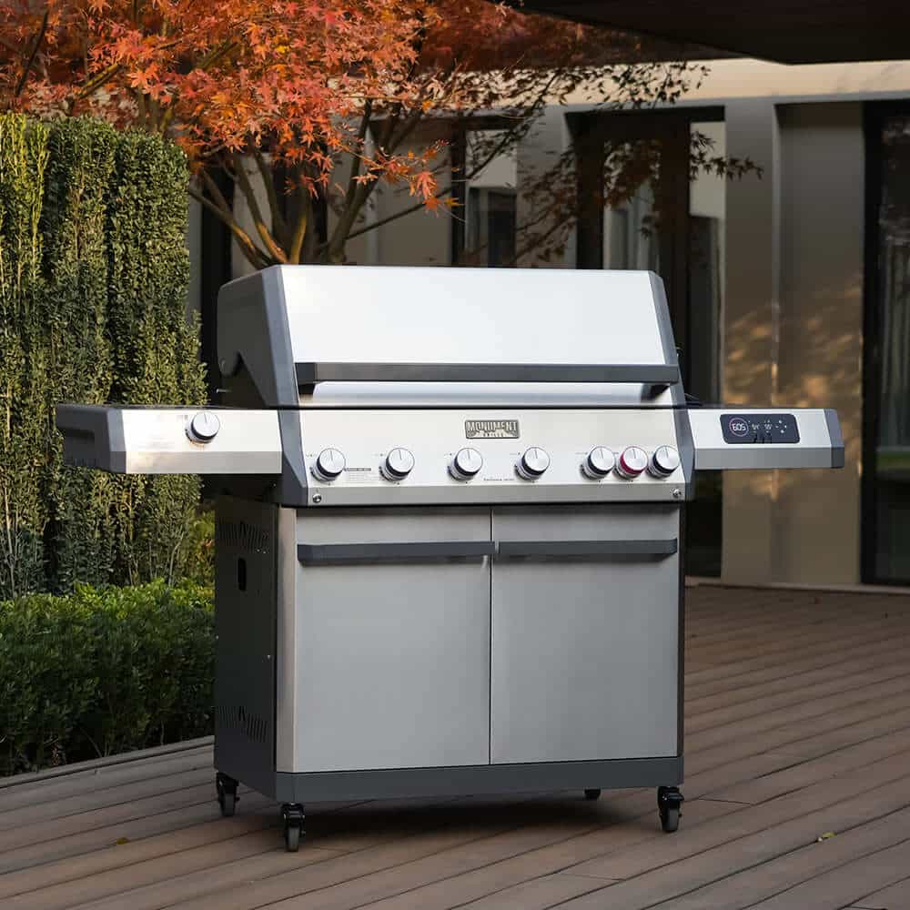 Monument Grills Eminence 605 6-Burner Smart Stainless Natural Gas and Propane Grill view 2