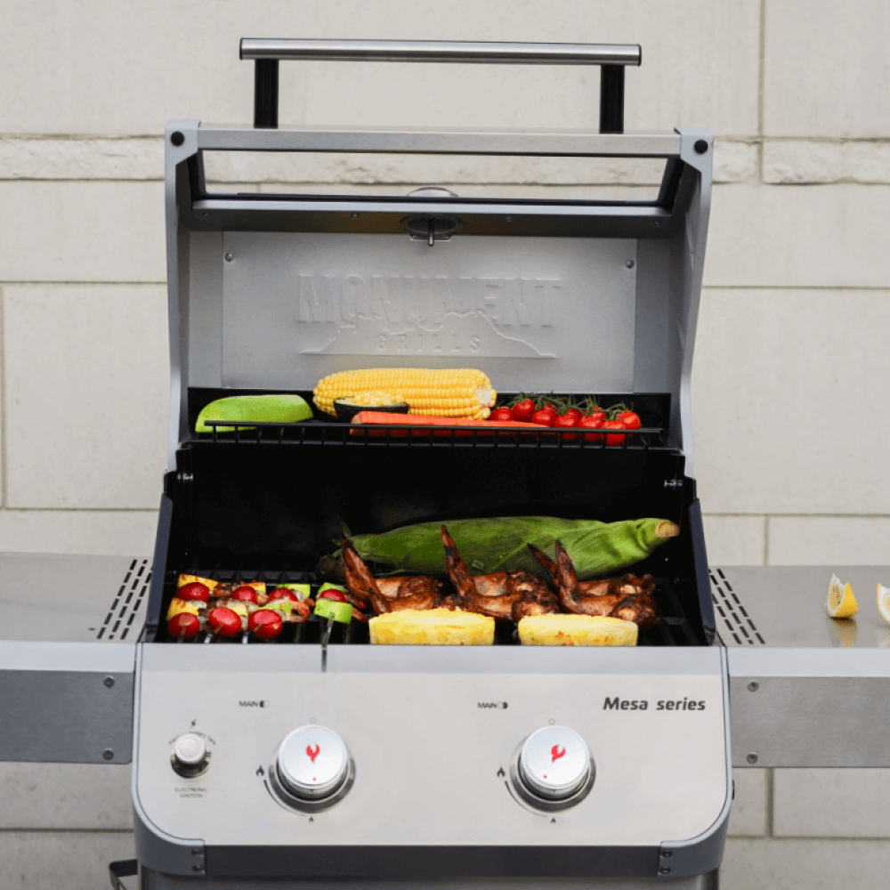 Monument Grills Mesa 200S 2-Burner Foldable Stainless Propane Gas Grill view 5