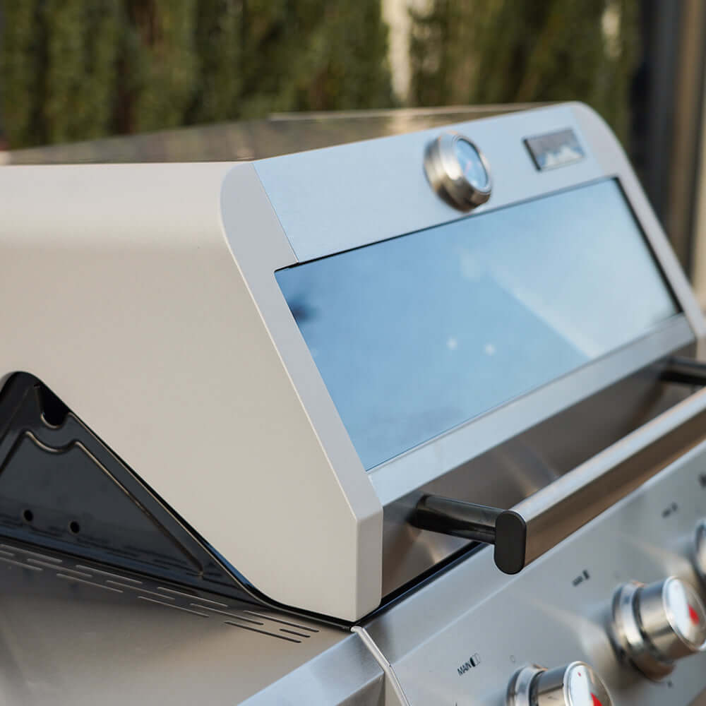 Monument Grills Mesa 305 3-Burner Stainless Propane Gas Grill with Side Burner view 5