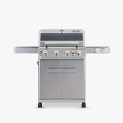Monument Grills Mesa 415BZ 4-Burner Stainless Propane Gas Grill with Broil Zone and Side Burner view 1