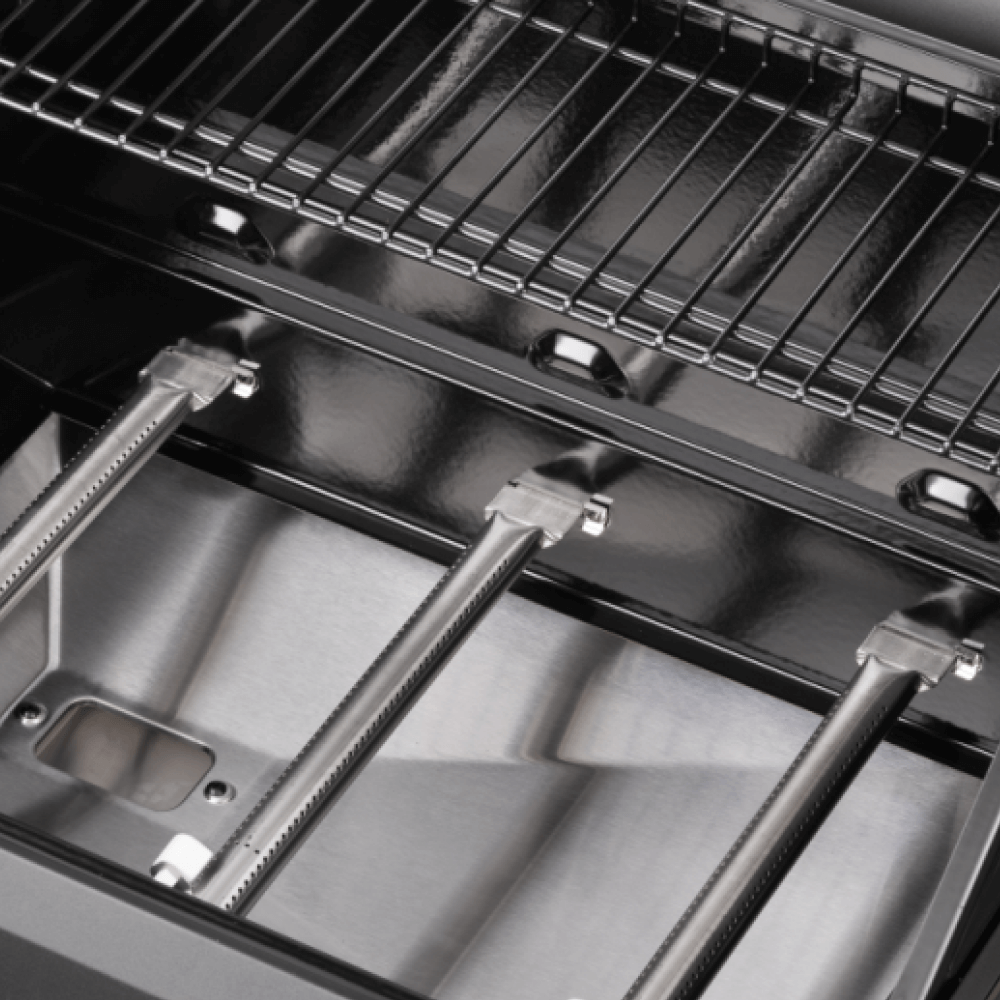 Monument Grills Mesa 425 4-Burner Black Propane Gas Grill with Side Burner view 5